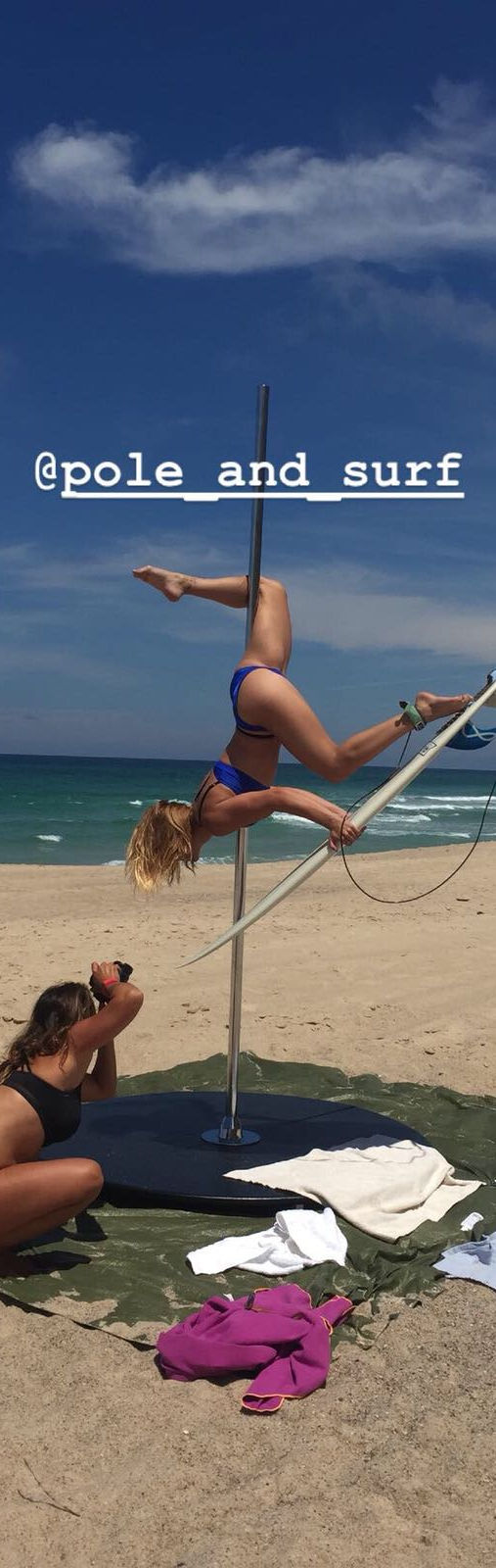 Beachpole photoshoot example 1